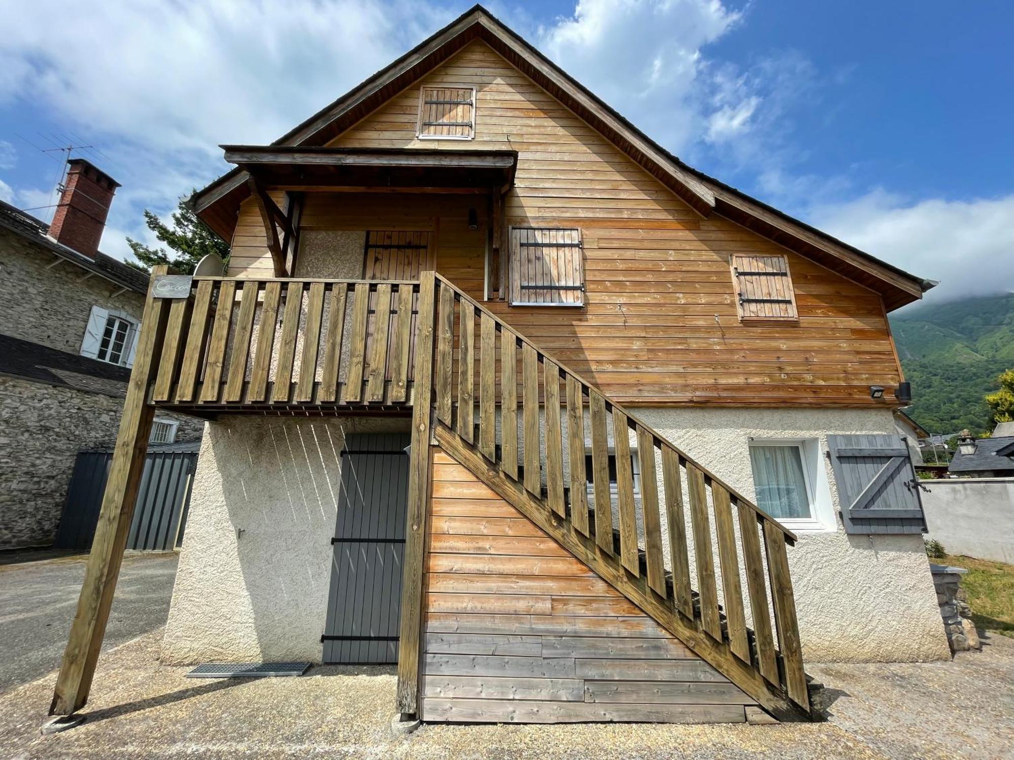 Appartement Cocoon Avec Jardin Et Vue Montagne Laruns Eksteriør billede