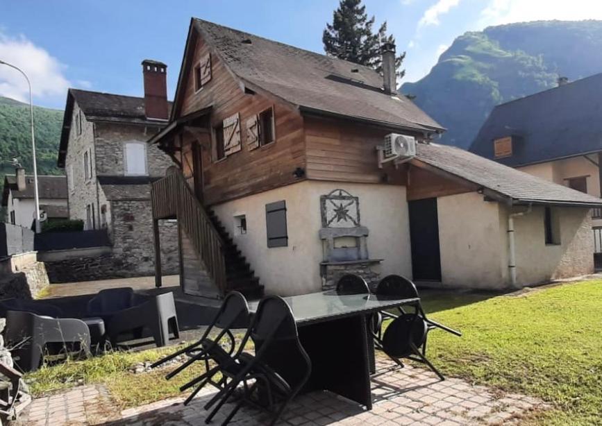 Appartement Cocoon Avec Jardin Et Vue Montagne Laruns Eksteriør billede