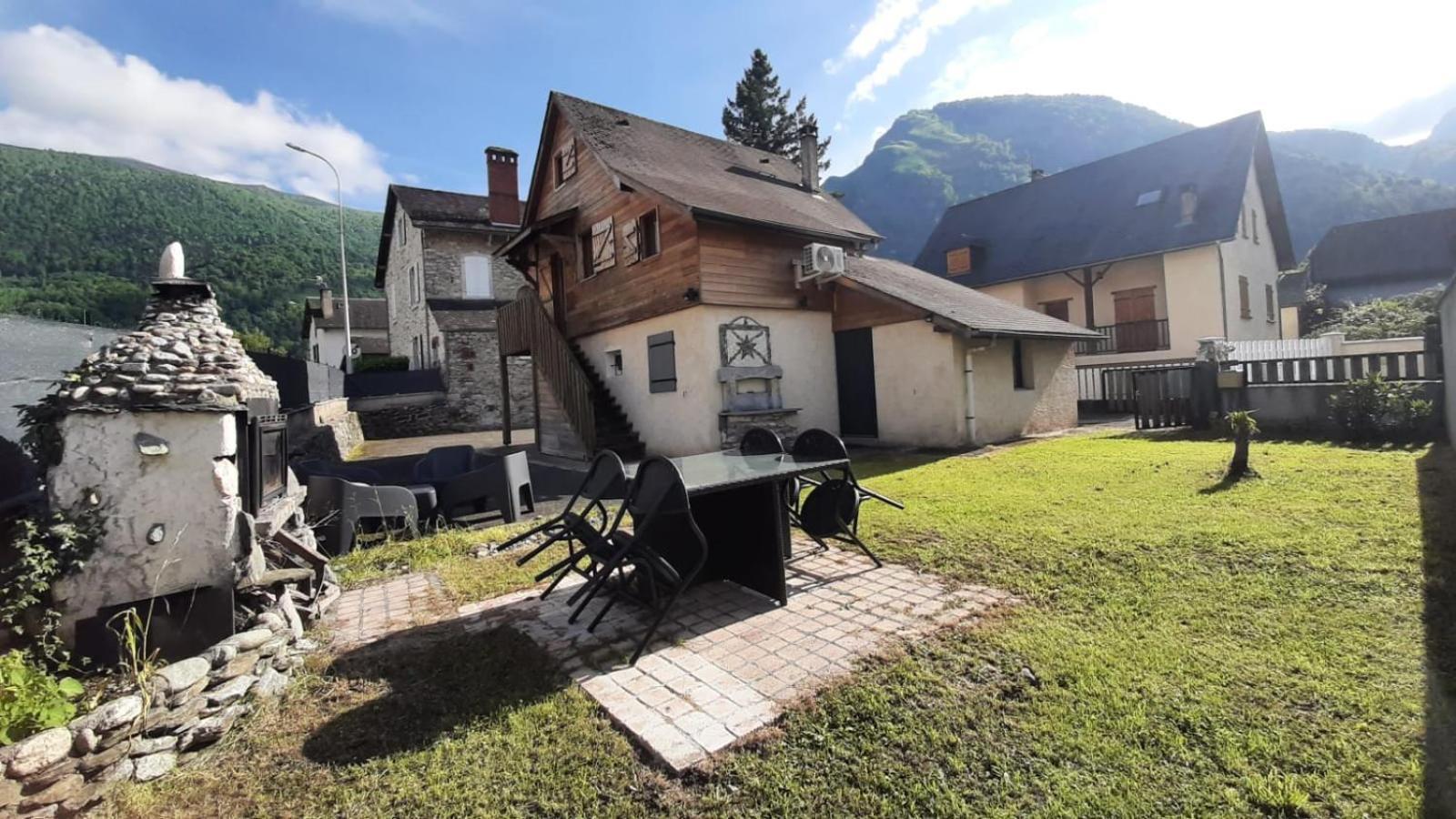 Appartement Cocoon Avec Jardin Et Vue Montagne Laruns Eksteriør billede
